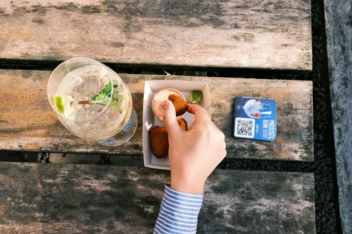 Food served after QR Order completed